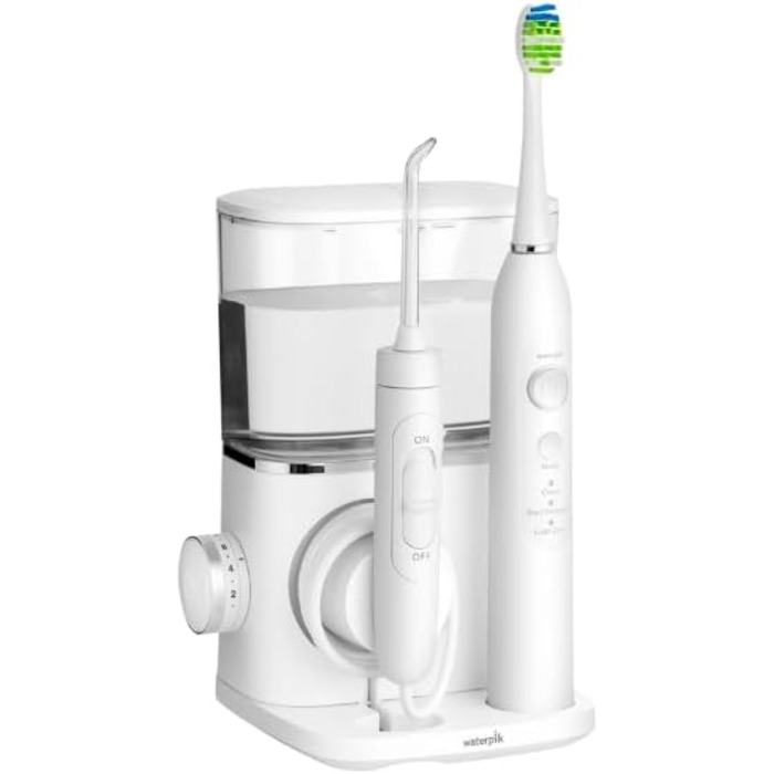 Waterpik Sensonic Complete Care: електричний ірigator та зубна щітка, CC-04, білий