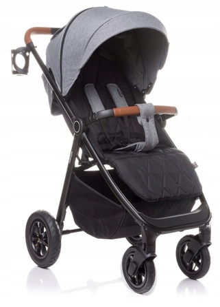 Дитячий прогулянковий візок 4BABY Stinger Air, колір Light Grey