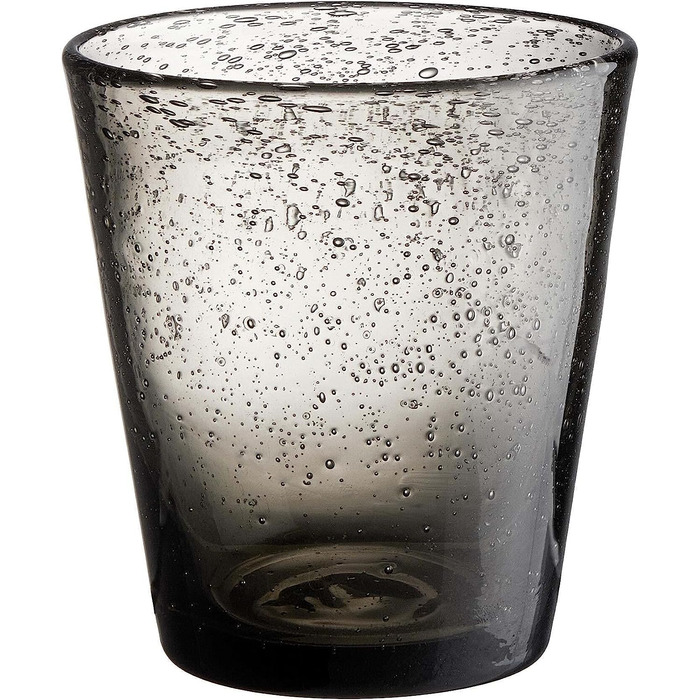 Набір для напоїв Butler Water Color, 4 склянки по 290 мл-Набір для 4 осіб-кольорові склянки для води, келихи для соку (сірого кольору)