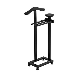 Дзеркало для спальні Arredamenti Italia ANTIMO, дерево, чорний колір