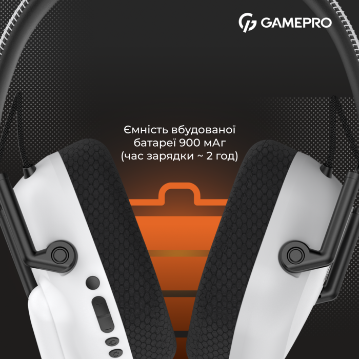 Бездротова ігрова гарнітура Gamepro Genesis Mercury Pro (HSW120W) 3-Mode