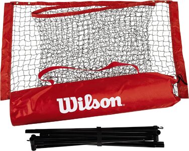 Стартова Тенісна сітка Wilson запасного розміру, 3,05 м, чорного кольору, WR8404101001