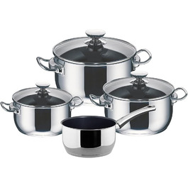 Каструля Berndes Injoy Special Edition з нержавіючої сталі, 5 літрів, з кришкою, для всіх типів плит (індукція)