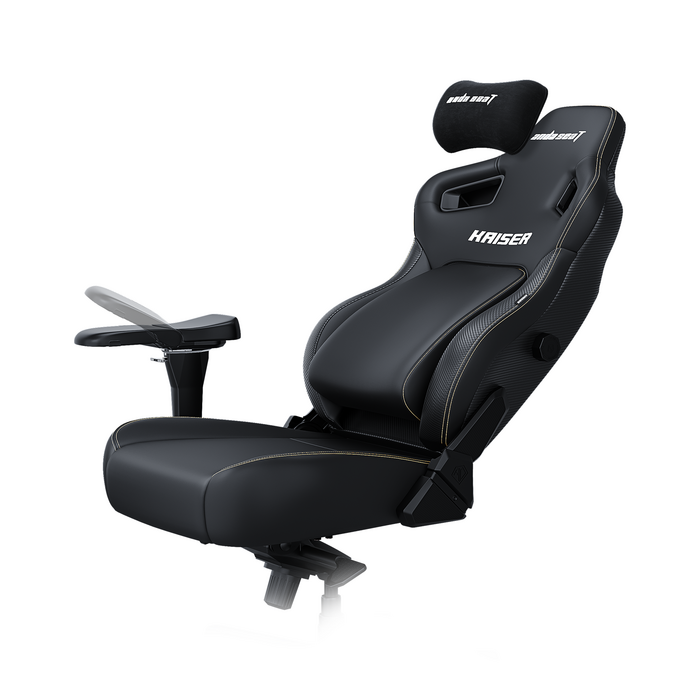 Крісло ігрове Anda Seat Kaiser 4 Black PVC Size XL