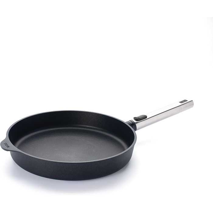 Сковорода Woll Diamond Logic XR Pro, Ø 28 см, 5 см, знімний ручка, індукційна, антипригарне покриття, для всіх плит, чорна