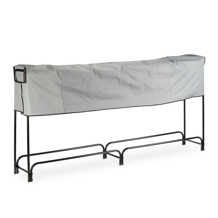 Стильна полиця для дров Relaxdays з металу