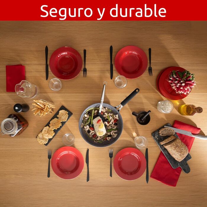 Набір сковорідок Lagostina Tempra Mineral з антипригарним покриттям, 24/28 см, силіконовий гриб, для всіх джерел тепла