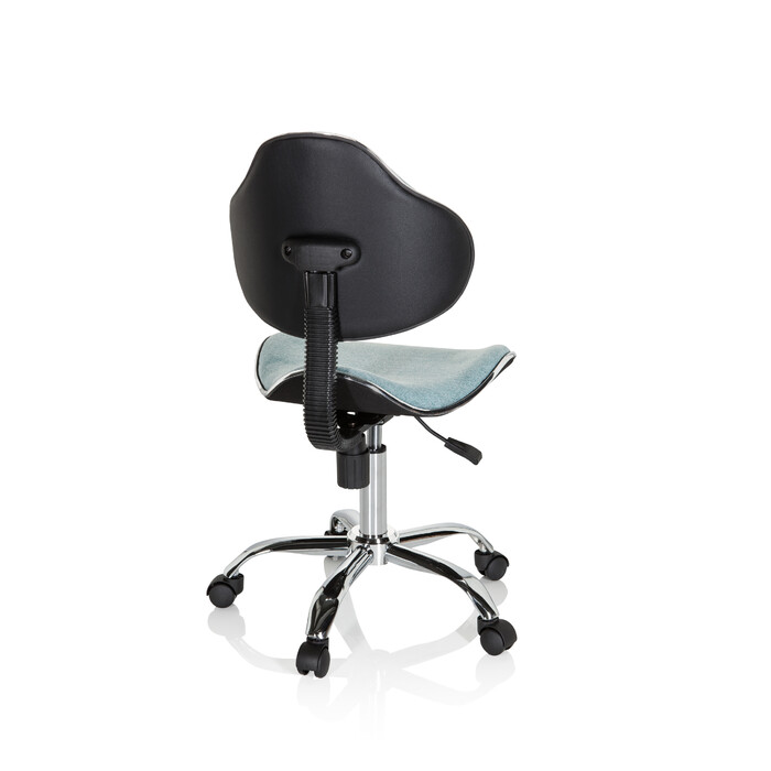 Дитячий письмовий стілець / дитяче крісло KIDDY GTI-3 тканина м'ята hjh OFFICE