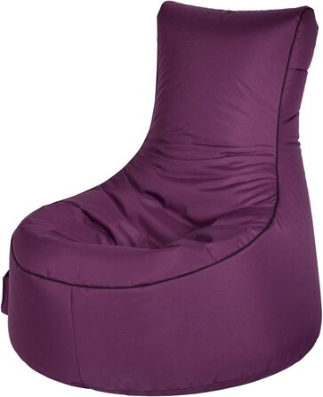 МІСЦЕ СИДІННЯ тільки від MAGMA Beanbag Scuba Swing Swing aubergine