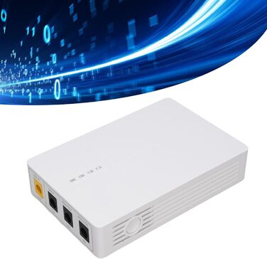 UPS FTVOGUE Mini - Джерело безперебійного живлення для роутера/модему з акумулятором 6000mAh, 2 роз'єми DC, захист від короткого замикання, для смартфонів/планшетів