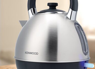 Чайник електричний Kenwoo SKM110 INOX, 1.6 л, нержавіюча сталь