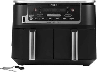 Ninja Foodi Max Airfryer AF451EU - Фритюрниця Повітряна, 7.6л, Чорна