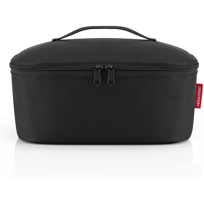 Сумка-холодильник Reisenthel M Pocket Black з переробленого PET: ідеальна для обіду, чорний колір