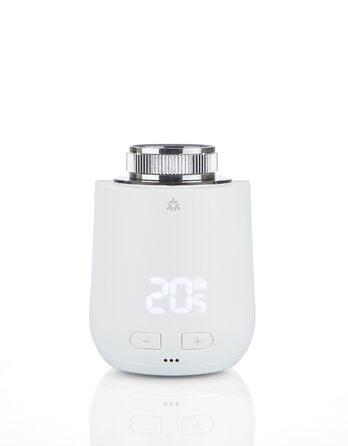 Eurotronic Comet Zero Matter - Радіаторний термостат Matter (Wi-Fi, Alexa, Google, Apple HomeKit, SmartThings), білий