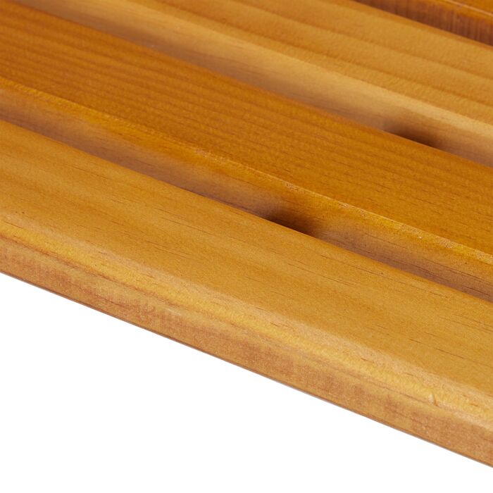 Лавочка для саду Relaxdays з дерев'яною лавкою та сталевим каркасом