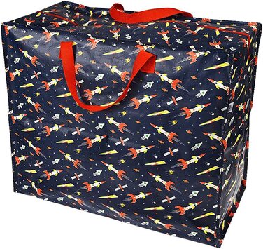Гігантська сумка для покупок, сумка для покупок, гігантська сумка, універсальна сумка (космічна ракета)