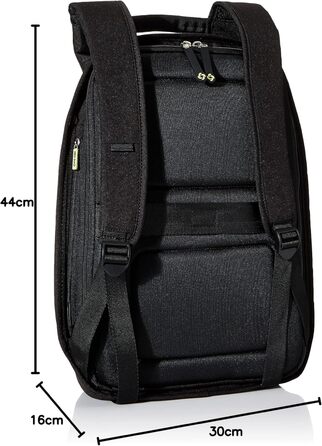 Рюкзак для ноутбука Samsonite Securipak 15.6', 17 л, Сірий/Чорний