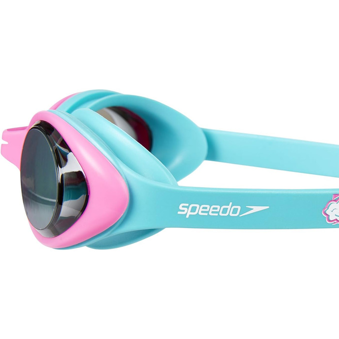 Окуляри для плавання Speedo Unisex Kids Junior Illusion на 3D-принтері (синій/рожевий)