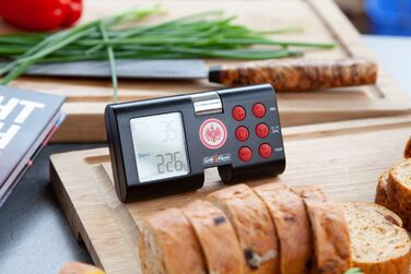 Термометр для барбекю Grillfrst Eintracht Frankfurt Edition - радіотермометр - термометр для м'яса - термометр для смаження радіотермометр SGE Edition