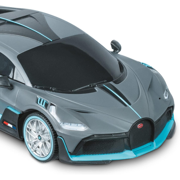 Модель автомобіля BUGATTI DIVO Mondo Motors 1:24, радіокерування, 8 км/год, сірий, іграшка для дітей