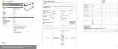 Автохолодильник Brandson ECO Kompressor XXL 30л електричний 12/24V – охолодження до -22°C для авто, кемпінгу, вантажівок, човнів (білий)