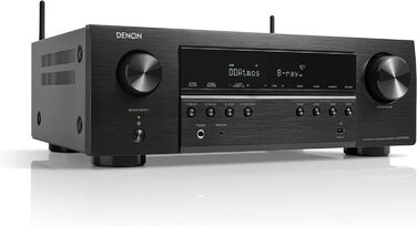 Канальний AV-ресивер Denon AVR-S760H, Dolby Atmos, DTSX, 8K HDMI, Bluetooth, Wi-Fi, HEOS, Alexa, 7.2-