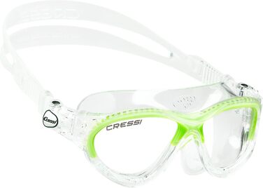 Дитячі плавальні окуляри Cressi для дітей 7/15 років-прозорі дитячі окуляри Cobra / Lime
