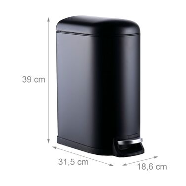 Відро для сміття Relaxdays, 10 літрів