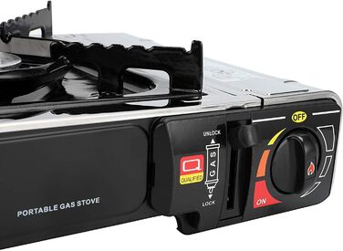 Набір для кемпінгу IMEX Camping GASKOCHER з кейсом та 4 газовими балончиками JY-500A