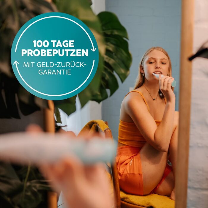 Електрична звукова зубна щітка happybrush® Eco Vibe 3+ – Чорний колір – 2 роки гарантії