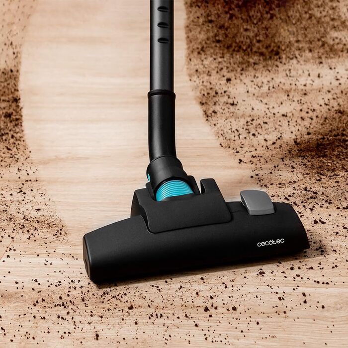 Пилсос Conga 560 від Cecotec: потужний, з радіусом дії 6 метрів, сірий, PopStar