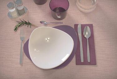 Набір столових приборів Lagostina Dalia для 6 осіб, нержавіюча сталь 18/10, сріблястий, 24-piece