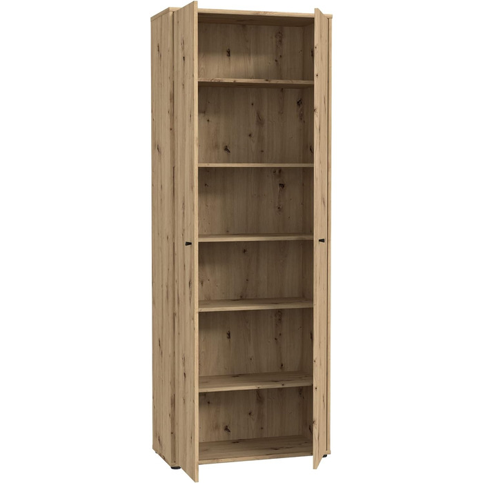 Книжкова шафа Newroom Shelf Artisan Oak Modern - 73.7x85.5x34.8 см (ШxВxГ) - Шафа з стоячою полицею - Lucius.Sixteen Кабінет Вітальня (82- Кабінет)