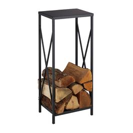 Стильна полиця для дров Relaxdays з міцної сталі