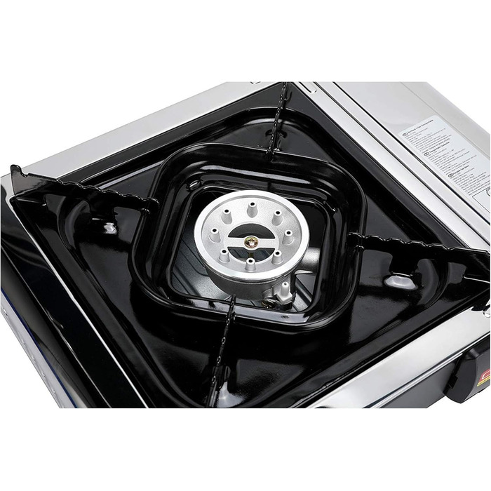 IMEX Camping: Газовий набір для приготування їжі з 16 балончиками в кейсі – ідеальний для кемпінгу, пікніків, барбекю та подорожей на природу