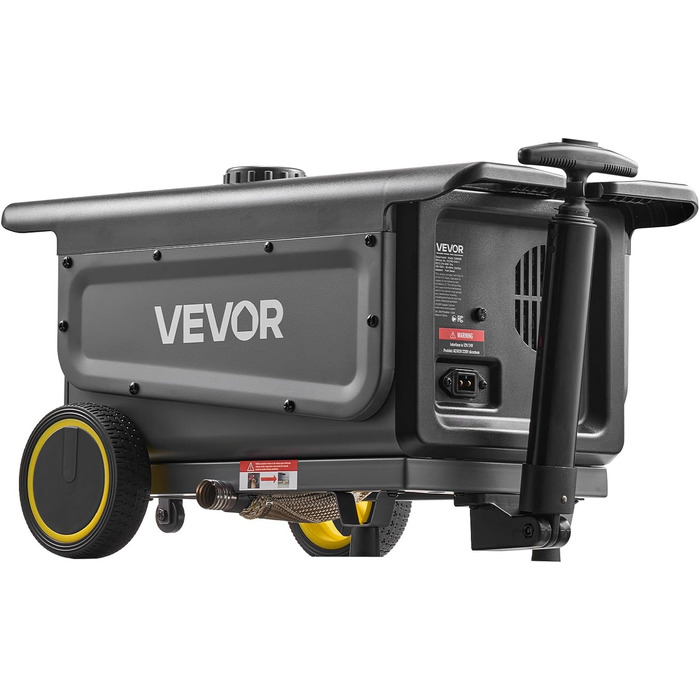 Дизельний обігрівач VEVOR 8 кВт, 12/24V, портативний з Bluetooth, пультом та LCD, 5л бак для вантажівок/автобусів