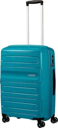 Валіза та візки American Tourister Sunside, M (67,5 см - 72,5/83,5 л) бірюзовий (повністю бірюзовий)