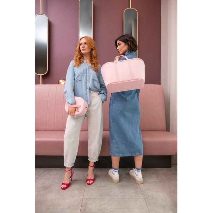 Сумка-холодильник Reisenthel Pocket Dot (Twist Blush) для обіду, з переробленого PET (S)