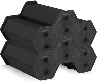 Стійка для вина Stimo на 12 пляшок, пластикова, розширювана, стелаж для напоїв