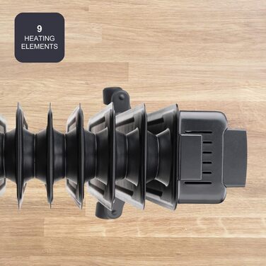 Масляний радіатор BLACK+DECKER BXRA1500E, 1500W, 2 режими нагріву, 6 рівнів, чорний