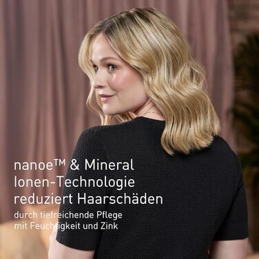 Фен Panasonic EH-NA9N-E825 nanoe™ з мінеральними іонами, захист від пошкодження волосся, швидке сушіння, інтелектуальні сенсори, режими для шкіри голови та обличчя, насадка-концентратор, 1600 Вт, сірий колір