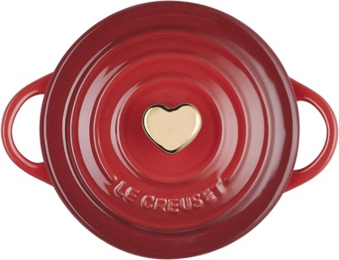 Міні-кокотниця з кришкою 0,25 л Heart Le Creuset