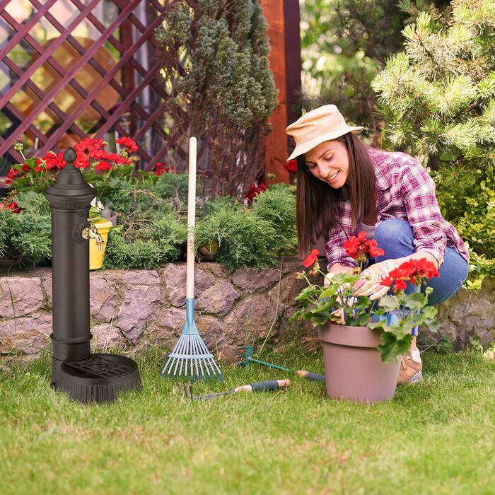 Relaxdays Фонтан для саду 