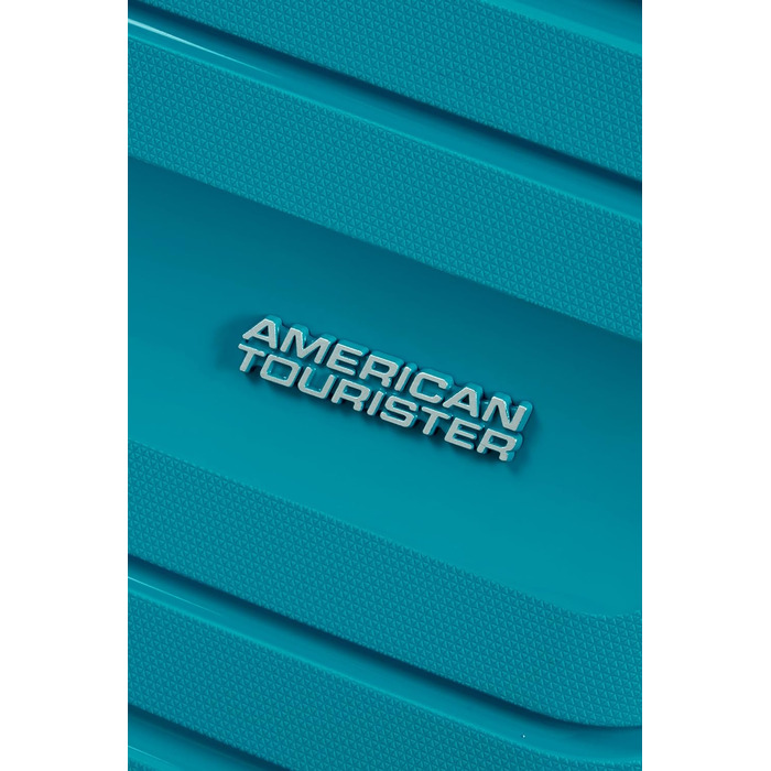 Валіза та візки American Tourister Sunside, M (67,5 см - 72,5/83,5 л) бірюзовий (повністю бірюзовий)