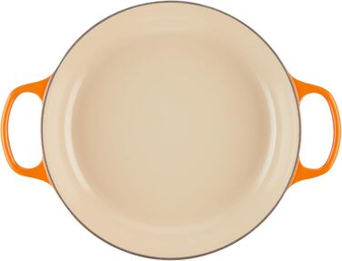Каструля Le Creuset Signature з чавуну, Ø 30 см, 3,5 л, для всіх типів плит (включно з індукційними), 5,555 кг, Колір: рубіново-червоний
