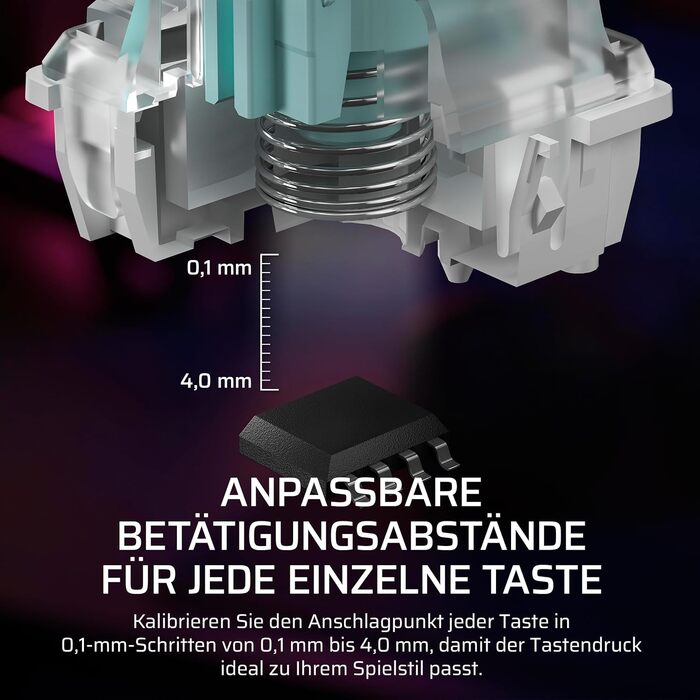 Ігрова механічна клавіатура Corsair K70 MAX RGB QWERTZ DE (Tenkeyless) - сіра