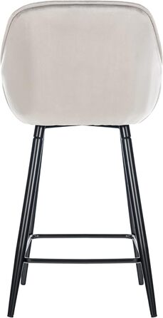 Барні крісла Gibson (2 шт) - м'які, з підніжкою, рожевого кольору, оксамиту, сірого кольору