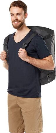 Спортивна сумка deuter AViANT Duffel 50 Дорожня сумка чорного кольору