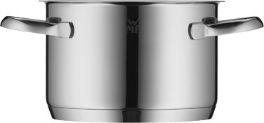 Набір каструль WMF Aparto з нержавіючої сталі Cromargan з кришкою з термостійкого скла, індукційне дно, не має покриття, придатний для миття в посудомийній машині (16 см)