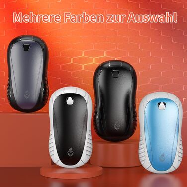 Електричний грілка для рук FANDLISS 5200 mAh (2 шт.) - 3 режими нагріву, для активного відпочинку та зими, подарунок